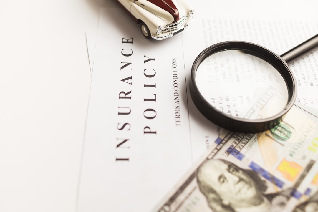 A magnifying glass sitting on top of a piece of paper